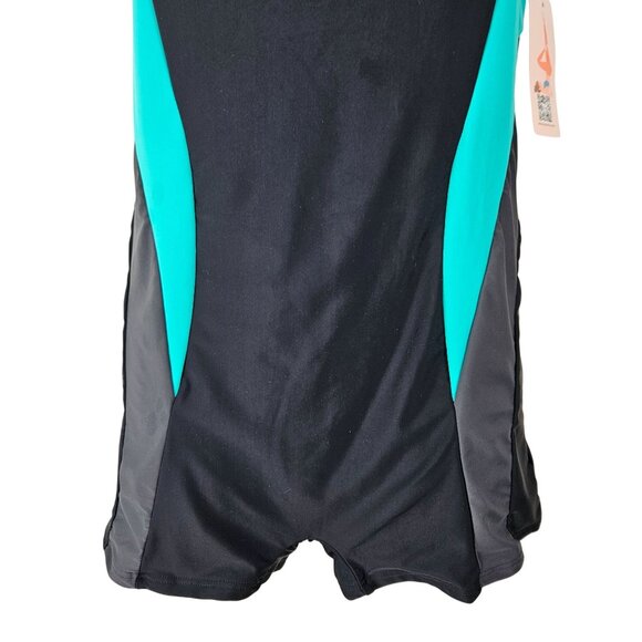 Women's UPF 50+ One-Piece Swimsuit Racerback Padded Size XL Competitive Sports - Picture 5 of 7